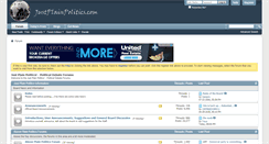 Desktop Screenshot of justplainpolitics.com